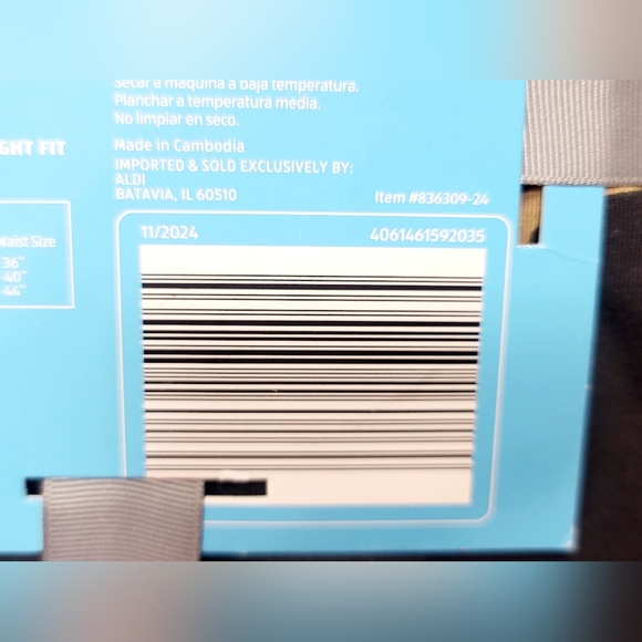 ALDI GEAR CHRISTMAS 2024 Men's L 2pc Cotton Blend Gingerbread Man Pajama Style 2 - Picture 11 of 12